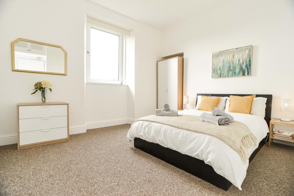 Modern Central Apartment Aberdeen Værelse billede